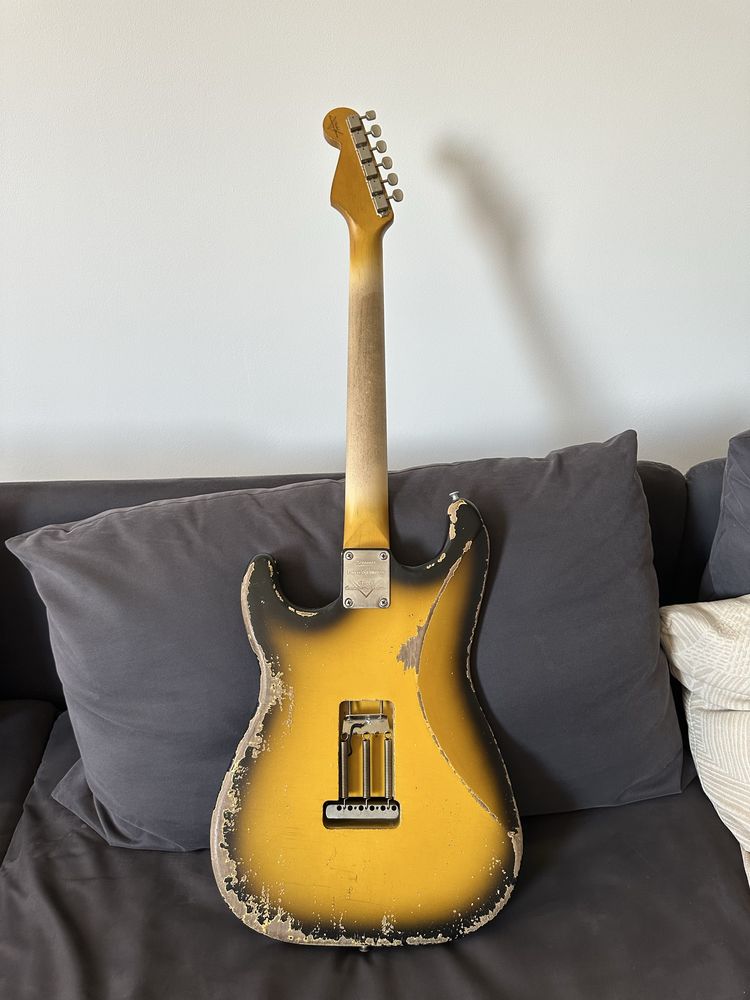 Heavy relic stratocaster (MJT+allparts+seymour duncan)