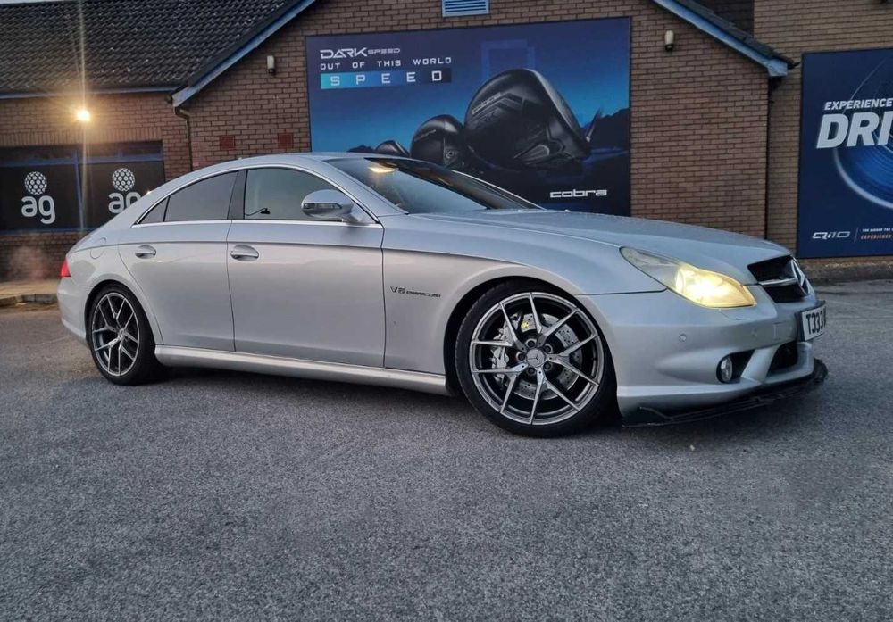 Mercedes CLS 55 AMG V8 kompresor w219 z 2005 roku ANGLIK