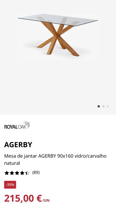 Conjunto de mesa e cadeira