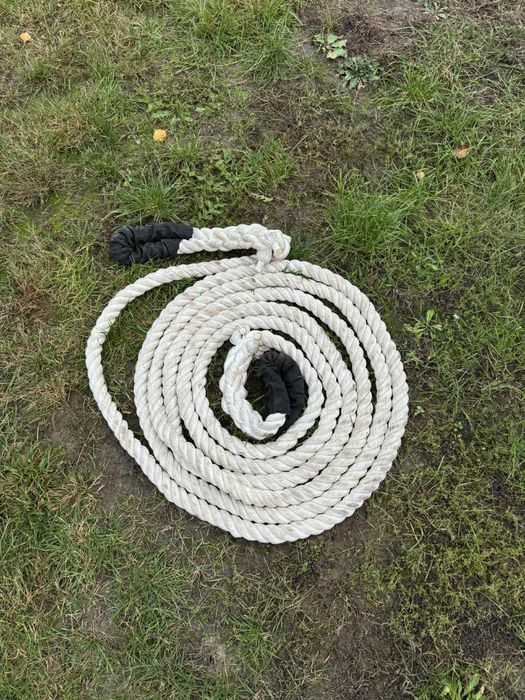 Lina Kinetyk 10m 40mm szerokosci, zawiesie oraz szekle. Offroad