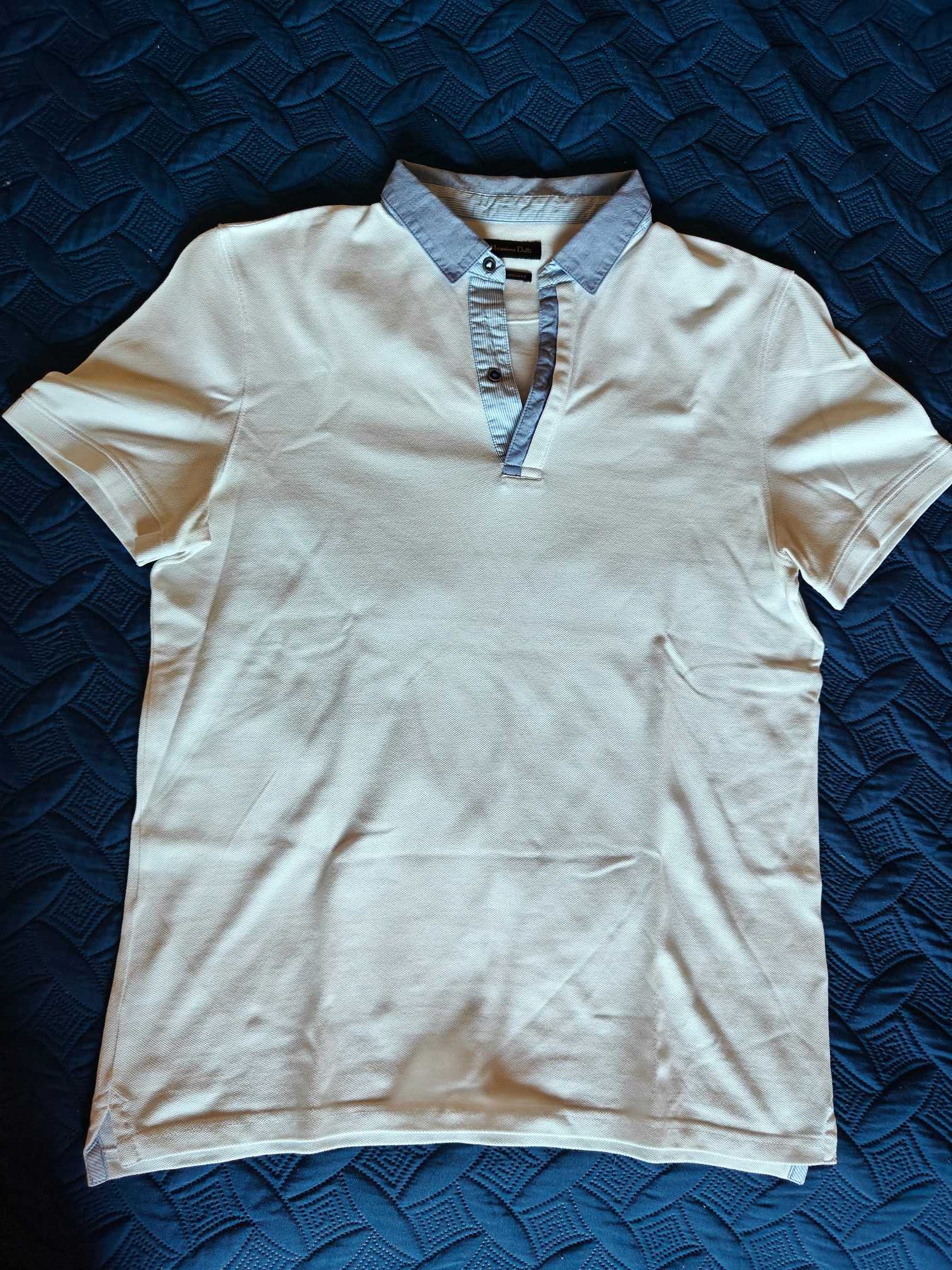 Polo Massimo Dutti branco tamanho M