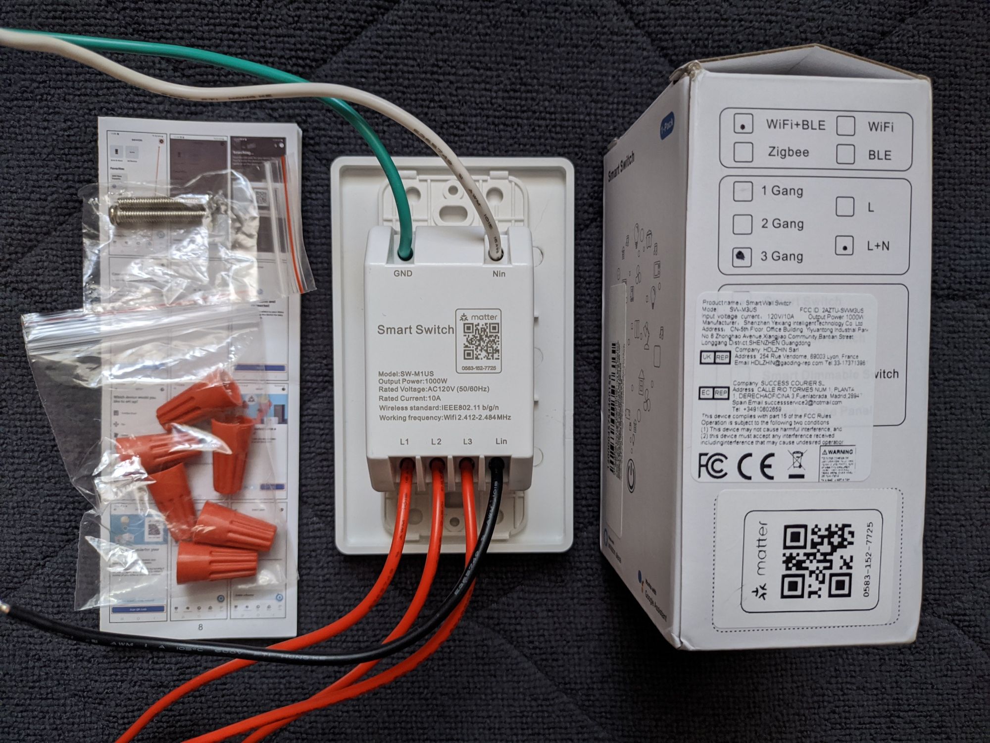 Умная розетка Tuya Smart WIFI