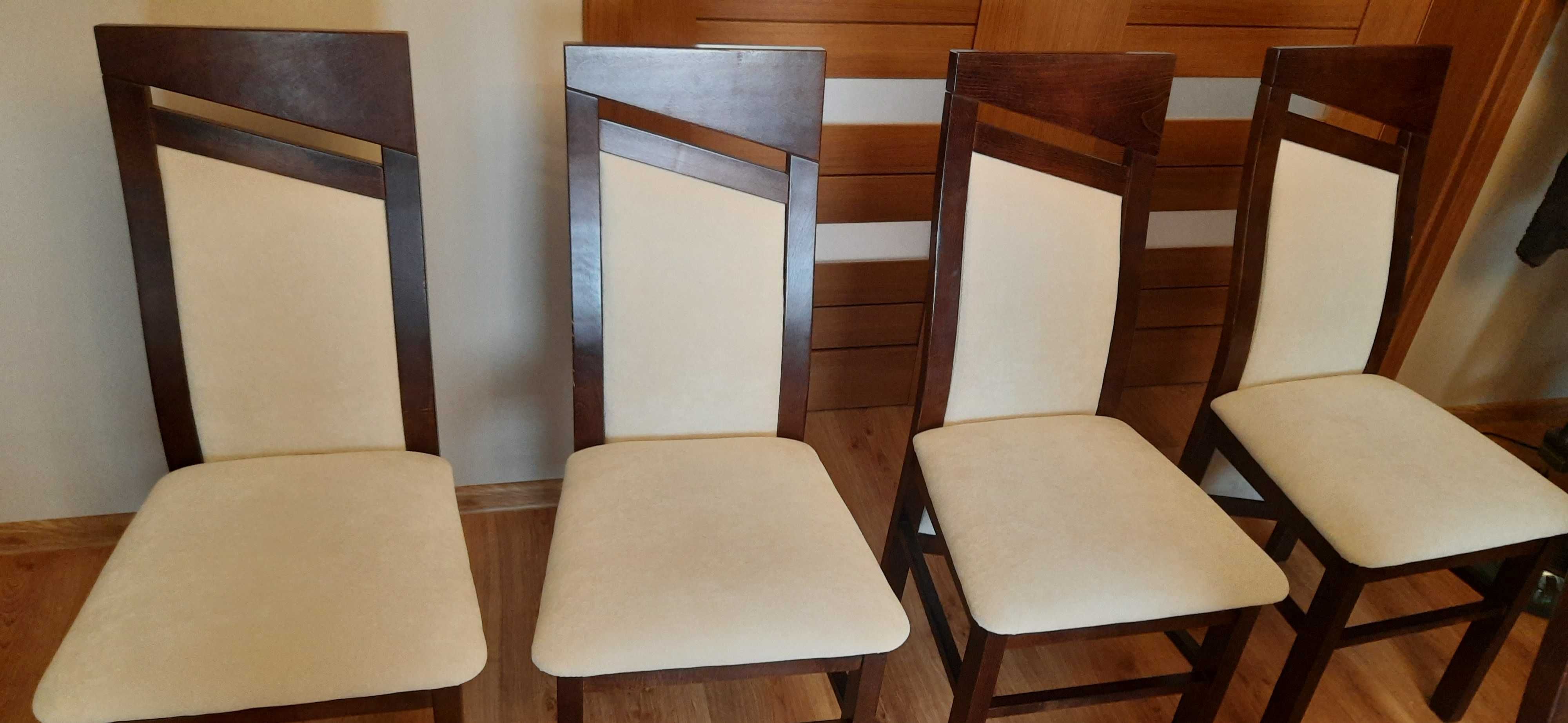 Stół rozkładany + 6 krzeseł do jadalni, kuchni, salonu elegancki