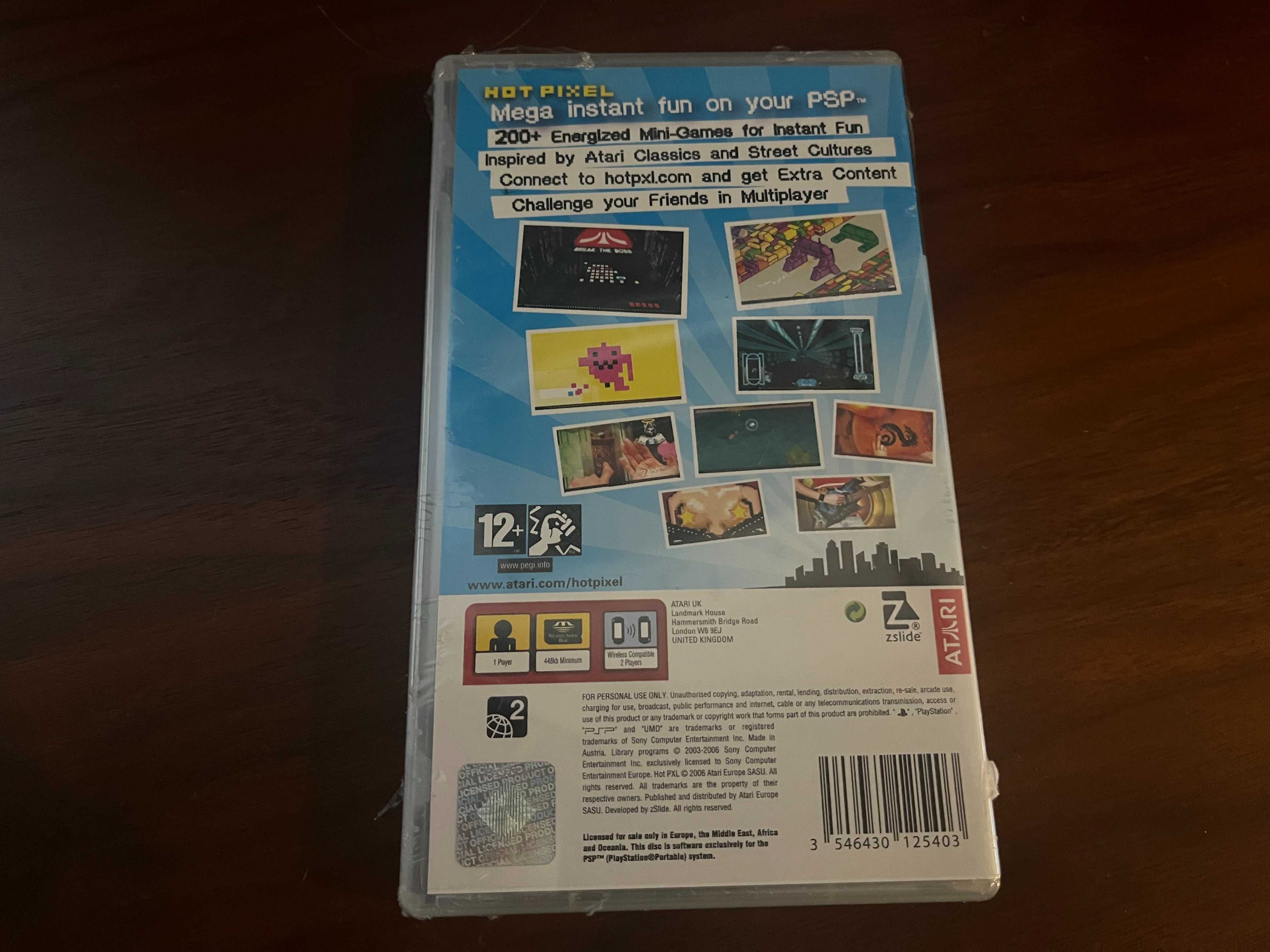Sony PSP : Hot Pixel