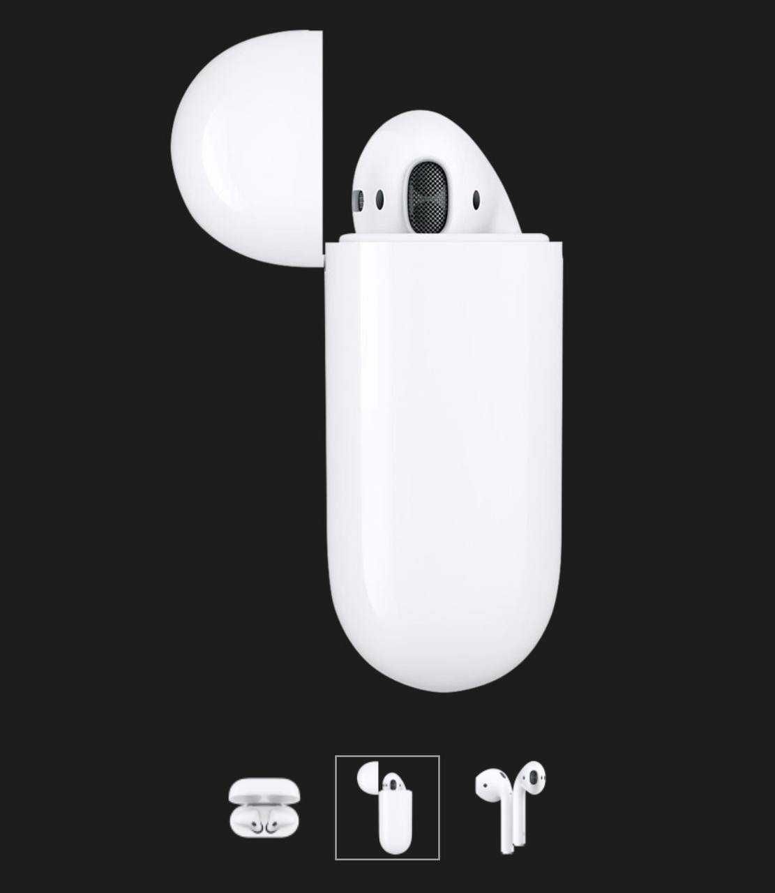Apple AirPods 2019 (2 покоління) with Charging Case