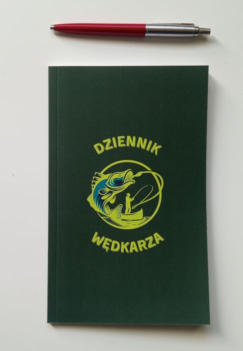Dziennik Wędkarza / Notatnik Wędkarski / Prezent dla Wędkarzy