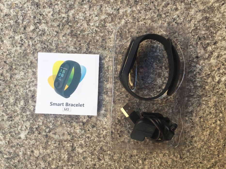 Smart Bracelet /Band Multi-funções (Monotorização cardíaca/etc)- NOVO