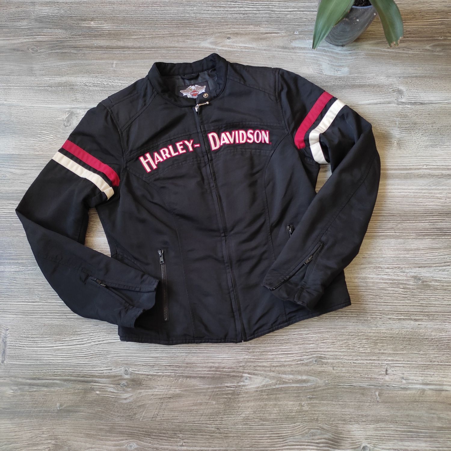 Женская байкерская мото куртка harley-davidson holiday miss enthusiast