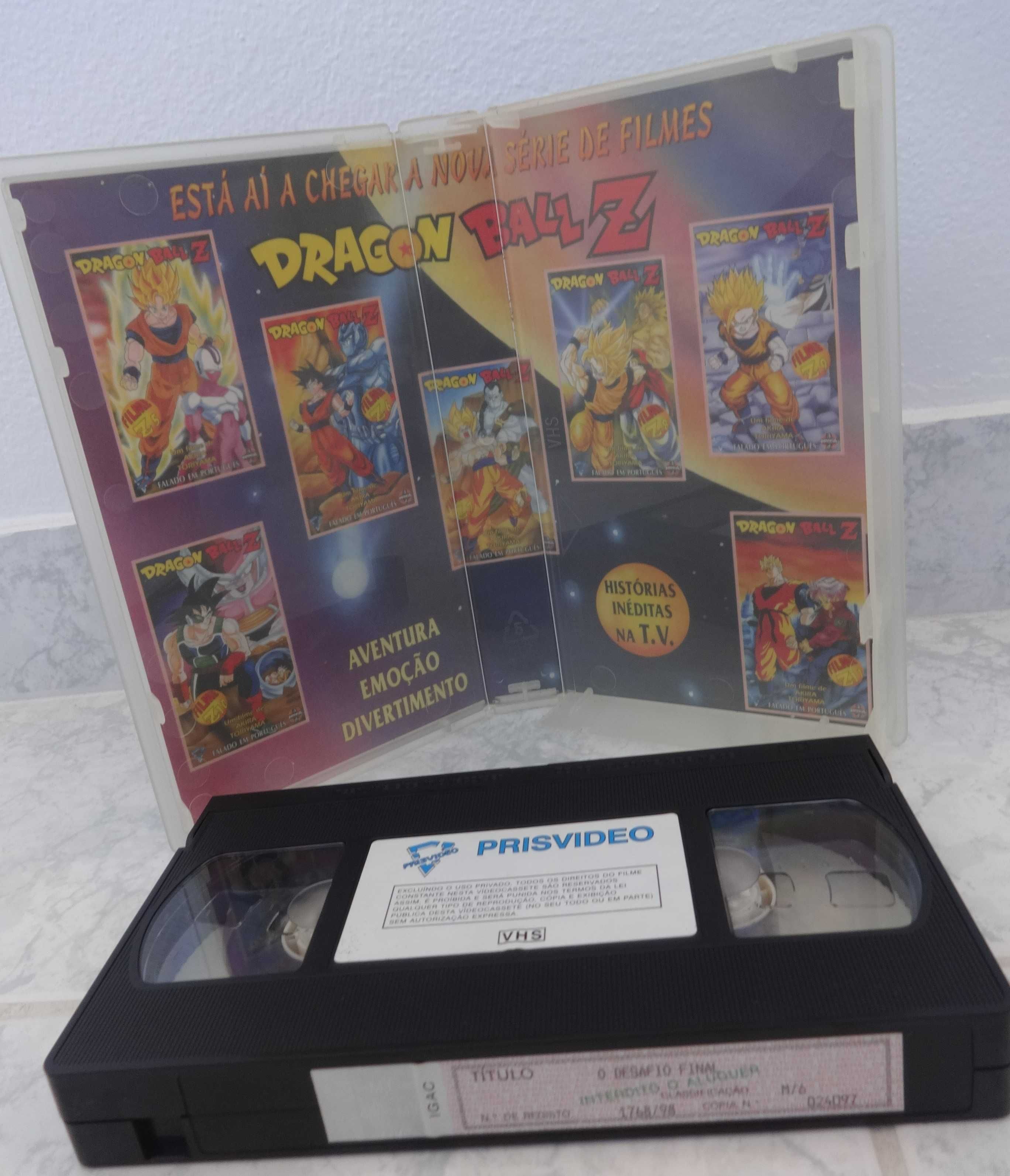 Coleção Cassetes VHS Dragon Ball
