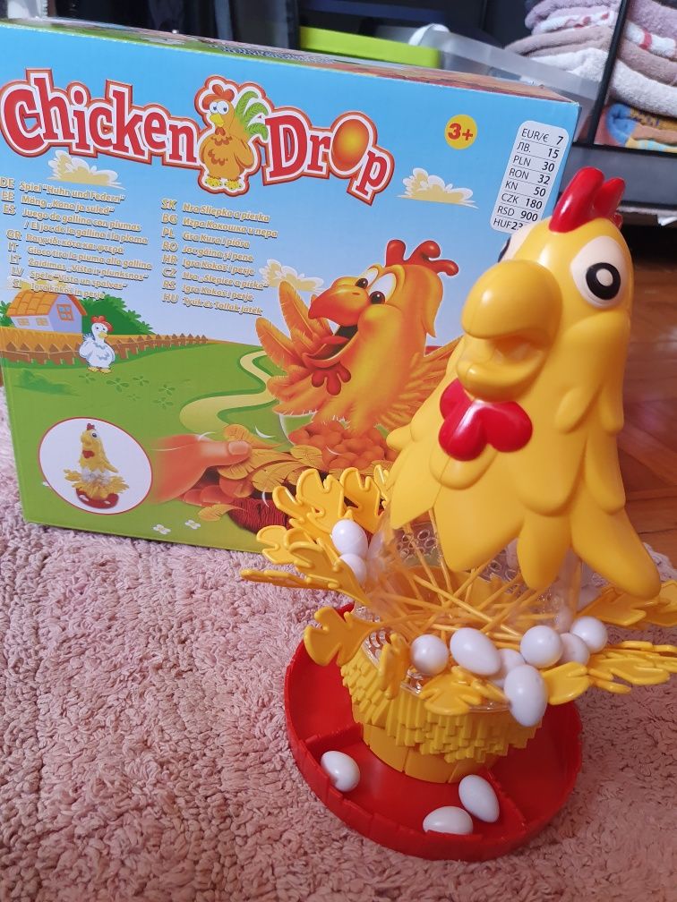 Oskub kurczaka gra zręcznościowa Chicken drop