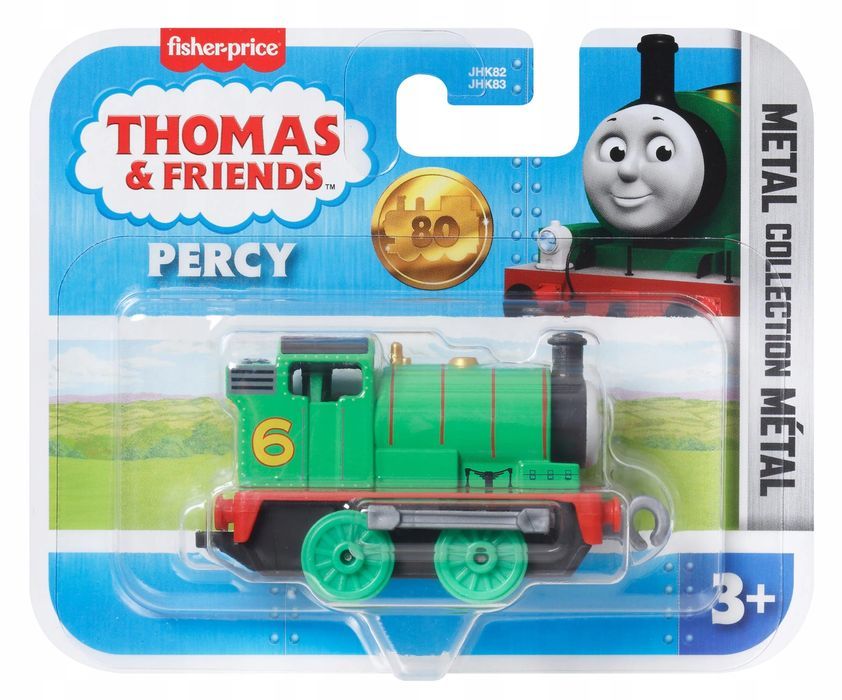 Tomek i Przyjaciele Mała lokomotywa metalowa JGF89. Fisher Price