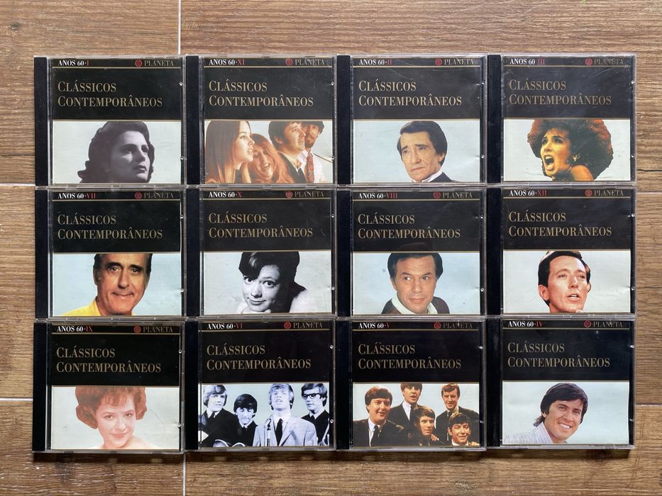Coleção 12 CDs Anos 60 - Clássicos Contemporâneos