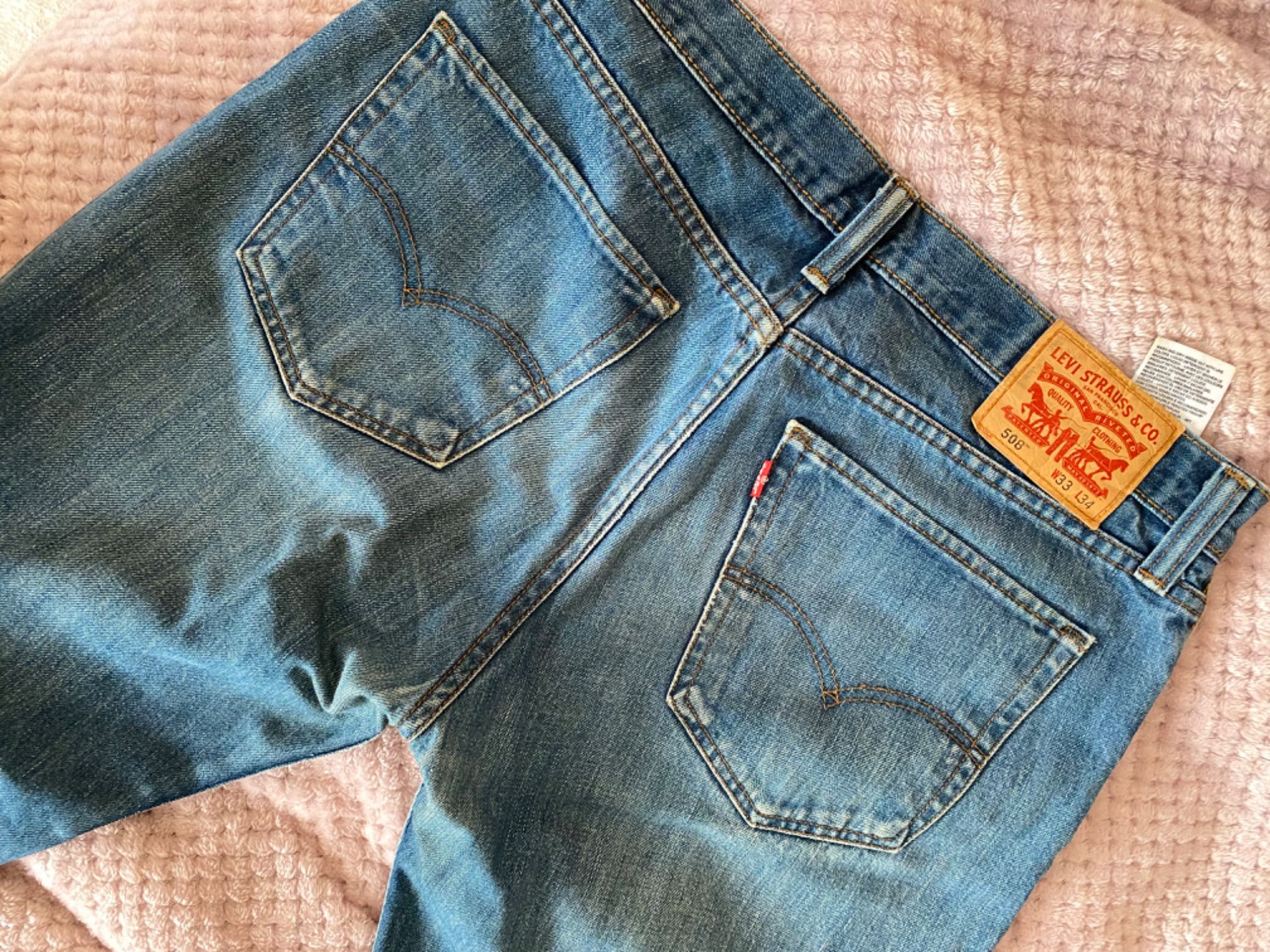 Джинси Levis 508 чоловічі W33 L34