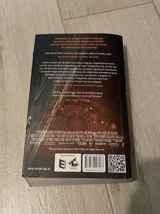 „Inferno” Dan Brown