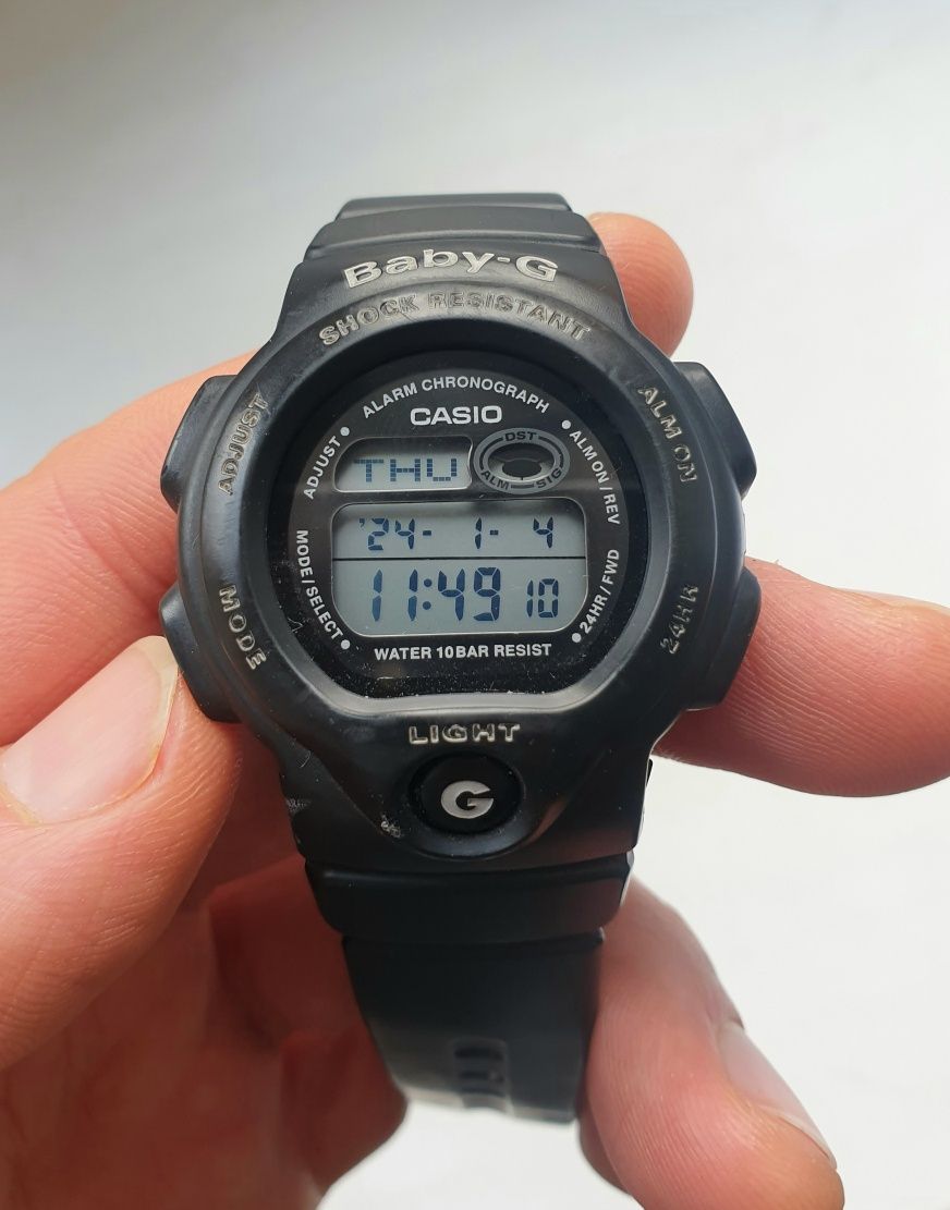 Casio Baby-G BG-1005 moduł 2288 wr100  data bank dual time