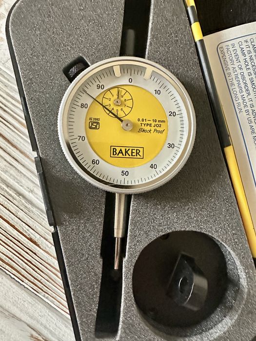 Индикатор часового типа 10мм 0,01мм Baker, США