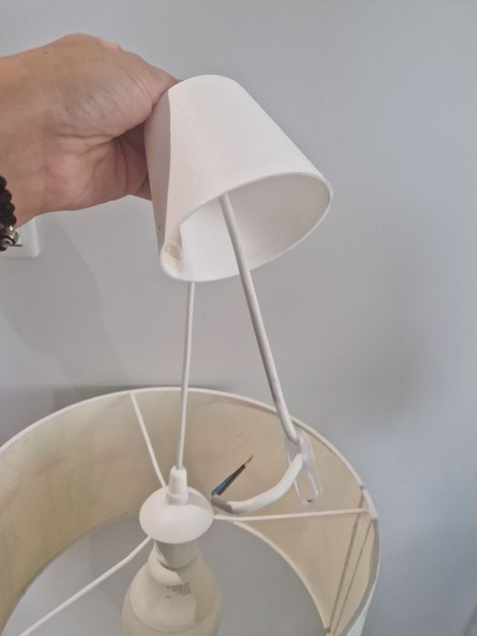 Lampa wisząca do pokoju dziecka, średnica 36cm, wys. 20 cm