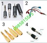 Переходник Jack mini jack 6.5 на 3,5мм папа-мама RCAjack разветвитель