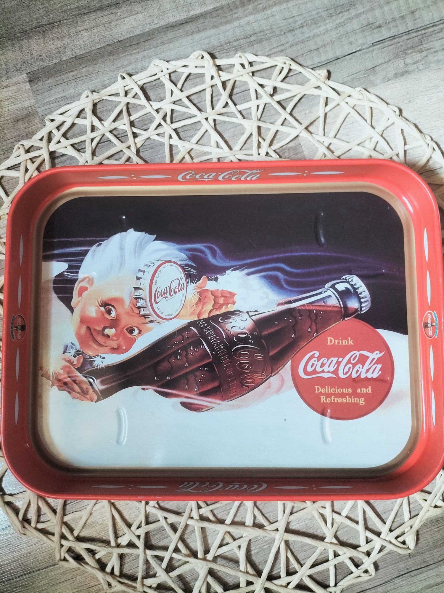 Coca-Cola vintage taca barowa Włochy