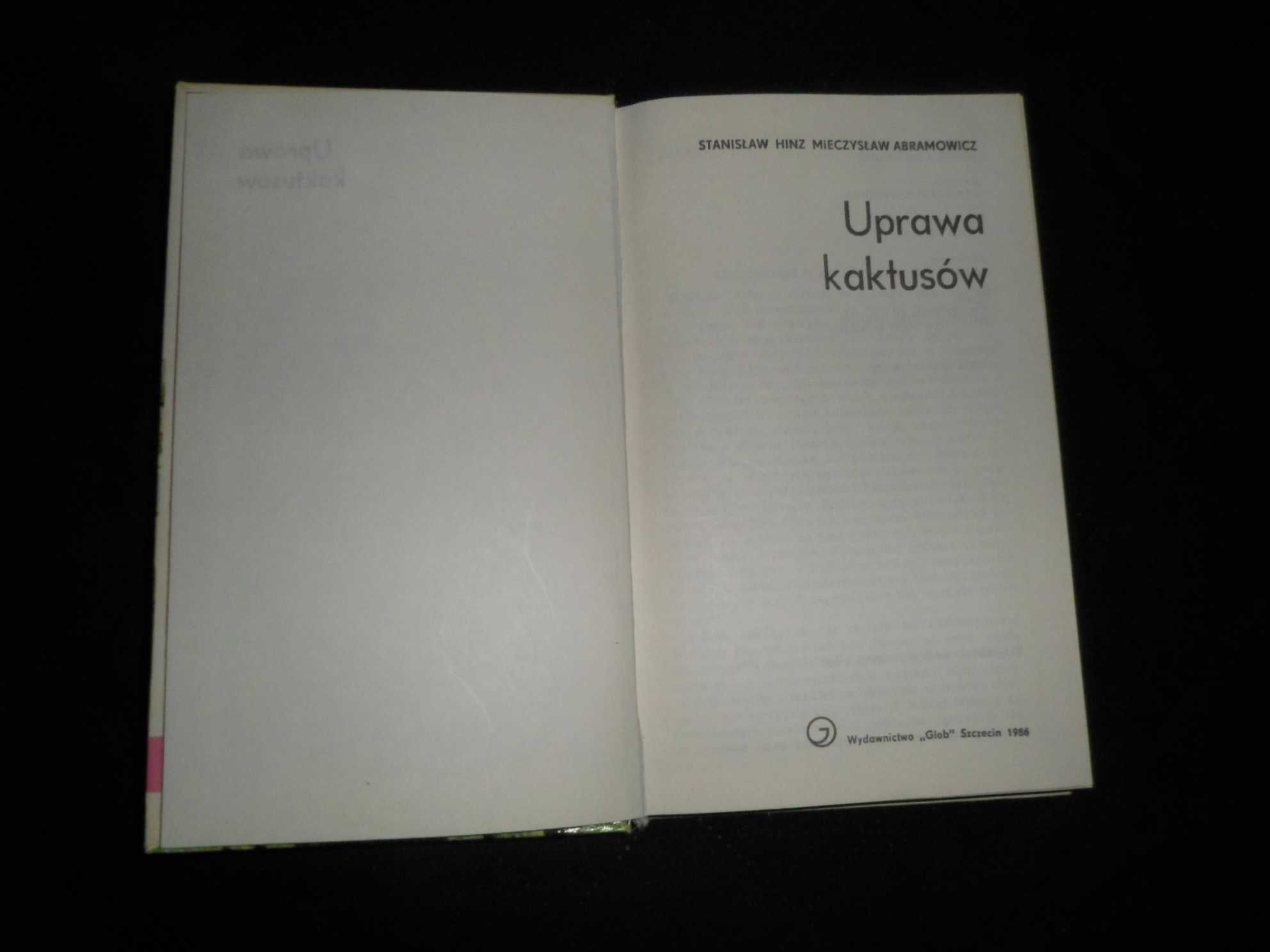 Uprawa kaktusów - Stanisław Hinz, Mieczysław Abramowicz