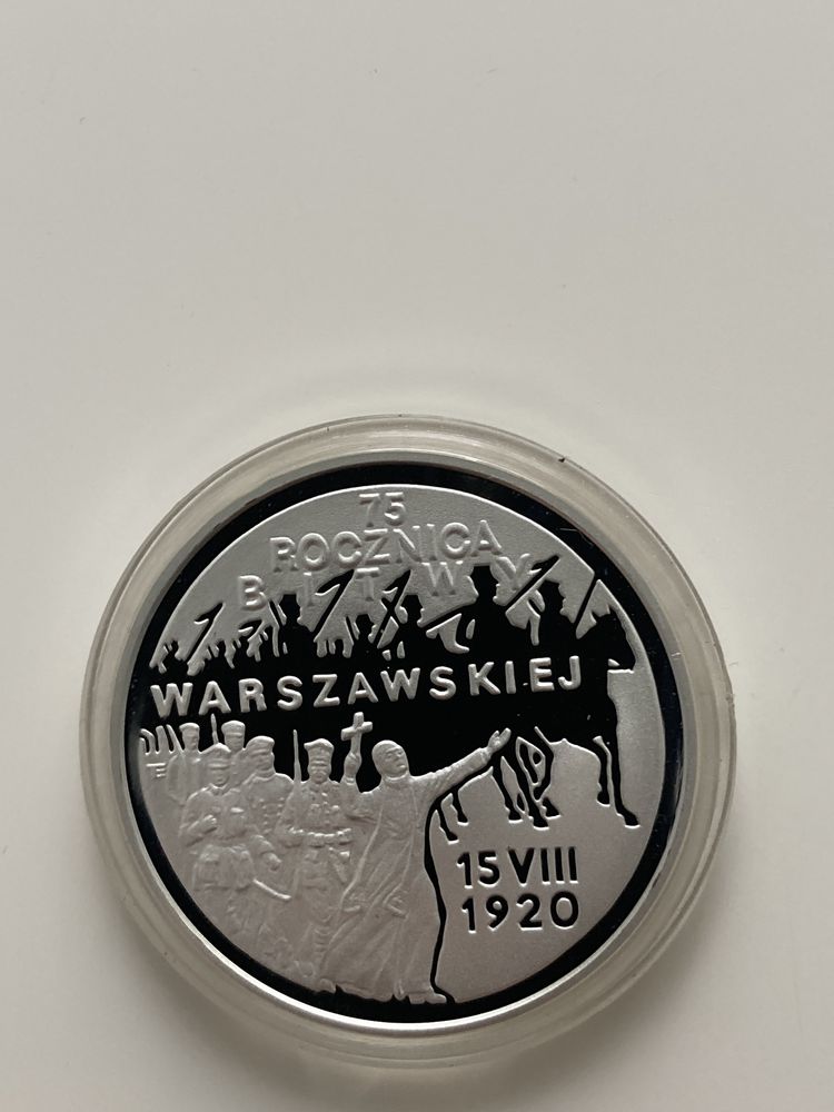 75 rocznica Bitwy Warszawskiej 20 zł 1995 rok