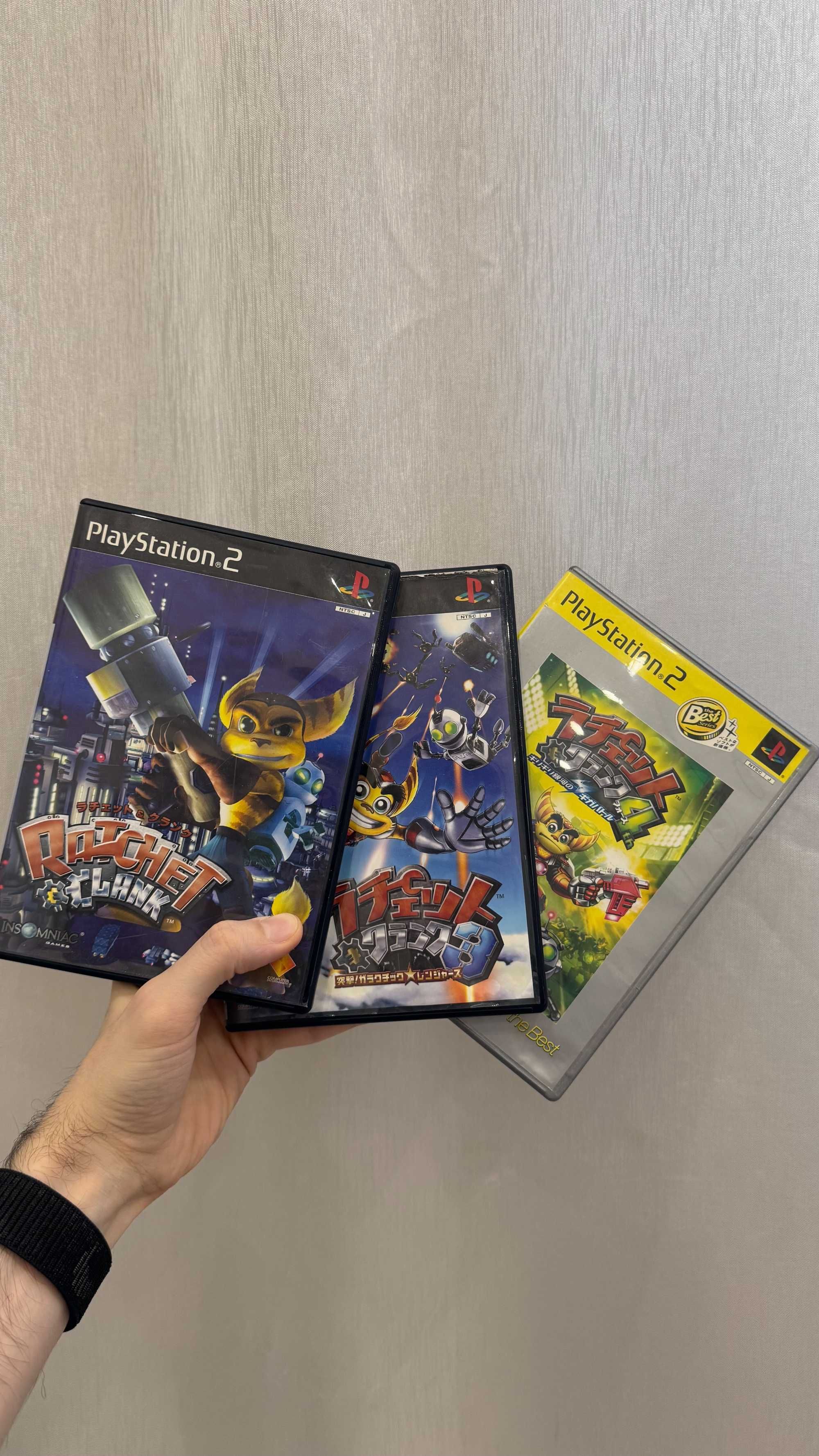Ratchet & Clank | Ratchet & Clank 3 | Ratchet & Clank 4 PS2 (NTSC-J)