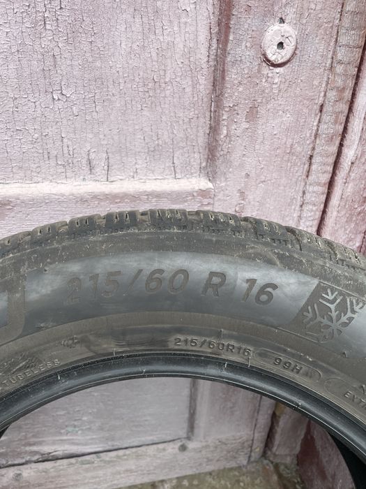 Зимові шини MICHELIN ALPIN 6 215/60/16 . БЕЗ ТОРГУ.
