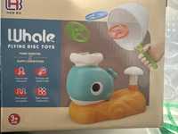 Летающая тарелка фризби Small Whale детская игрушка