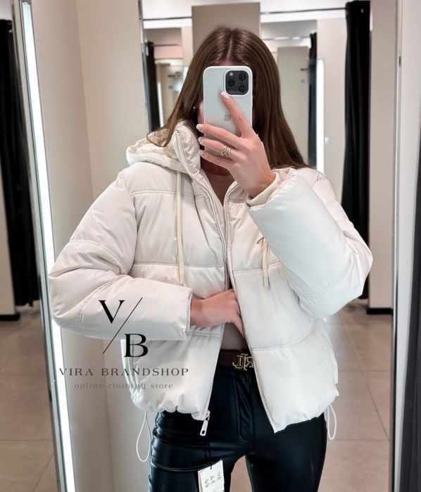 Пуфер ,пуховик zara