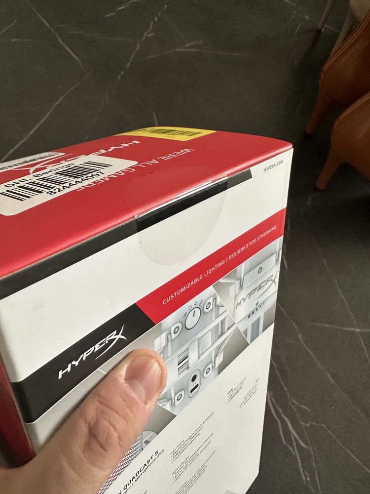 Nowy mikrofon HyperX QuadCast S – RGB, USB, zaplombowany