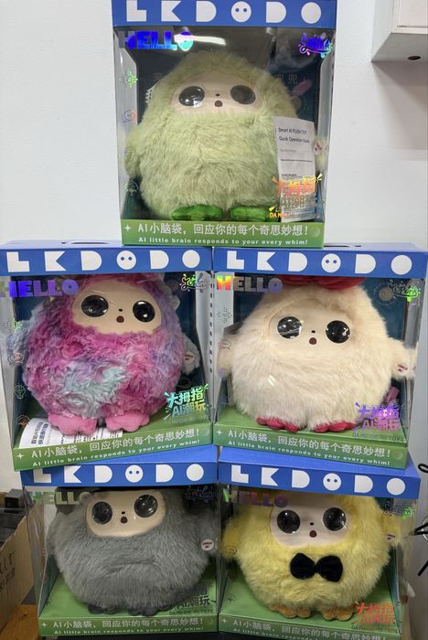 м'які іграшки зі штучним інтелектом ОПТ