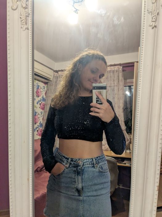 Топ з блискітками