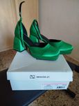 Satin Heeled Shoes