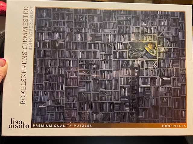 Puzzle Lisa Aisato 1000 elementów, Rainfall Miłośniczka książek Nowe
