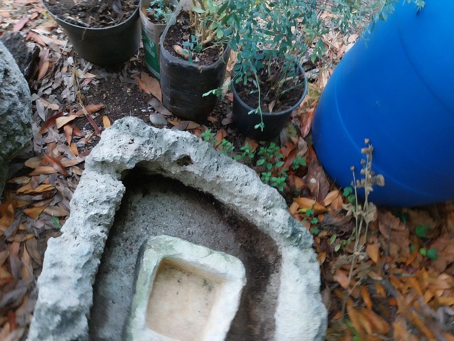 Pias rústicas em calcário