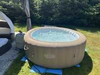 Bestway Lay Z Spa  Palm Springs Jacuzzi AirJet  196 cm 4-6 osób