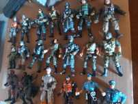 20 figuras soldier force e police force figuras açao