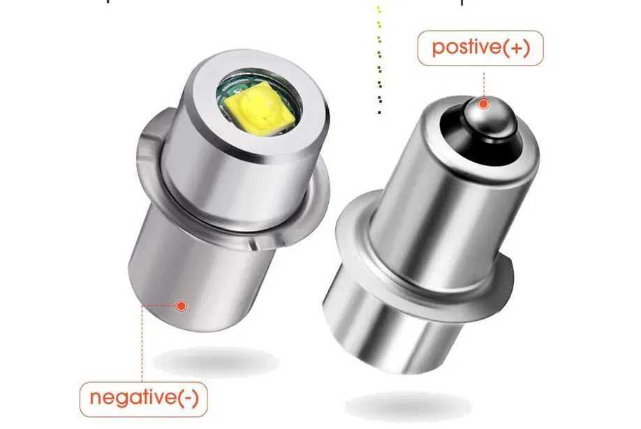 Maglite LED лампочка P13.5S на 6-24v вольта PR2 лампа
