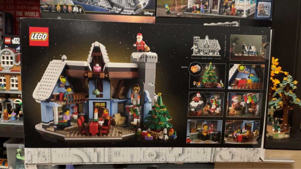Lego ICONS Wizyta Świętego Mikołaja  10293