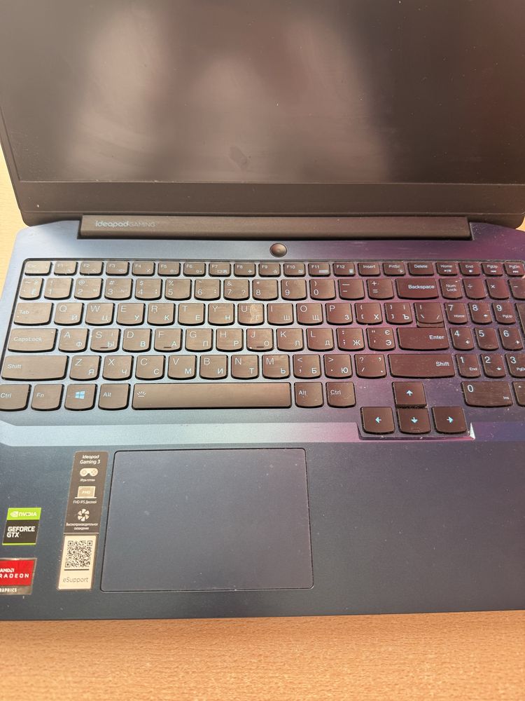 Ноутбук Lenovo ideapad gaming 3 15ARH05