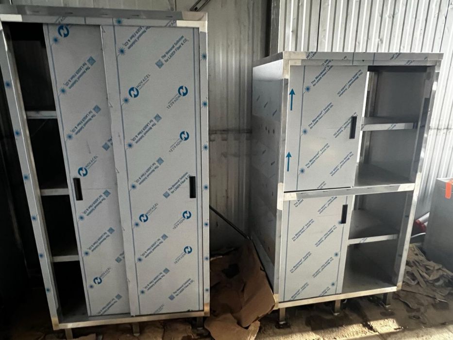 Szafa gastronomiczna przelotowa 100x60x180 cm stal nierdzewna