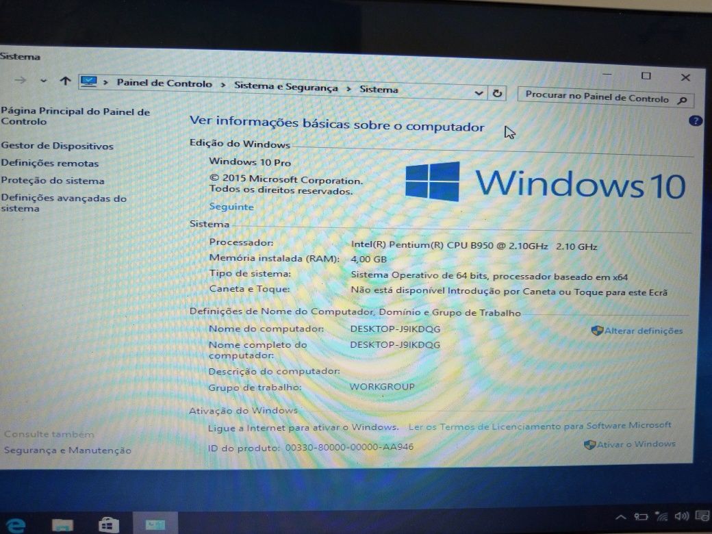 Sony vaio formatado