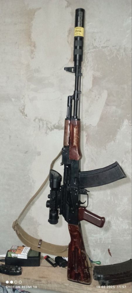Оптичний приціл для АК-74 3-10x42E з ЛЦВ. Збільшення: 3–10x