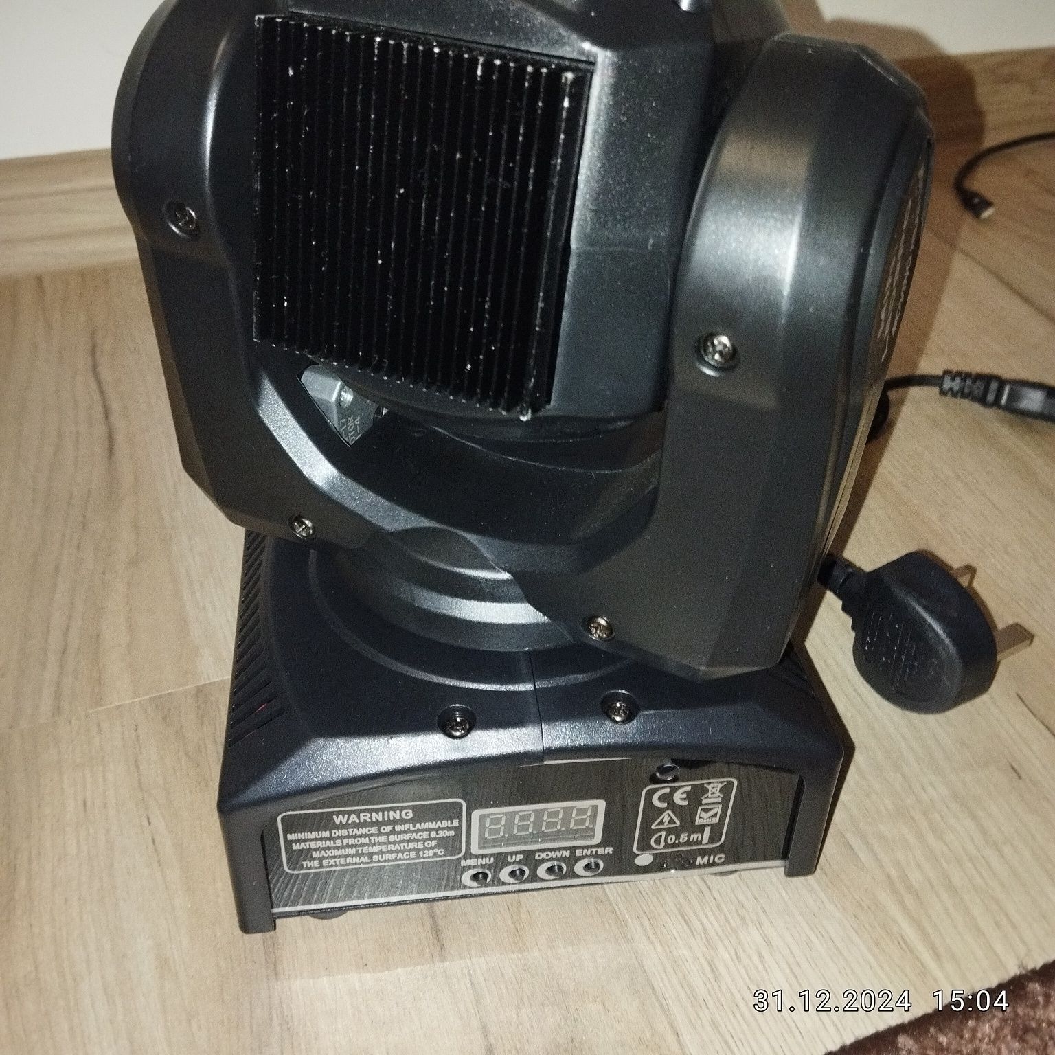 Nowa Lampa dyskotekowa  ruchoma