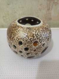 керамическая ваза-шар.