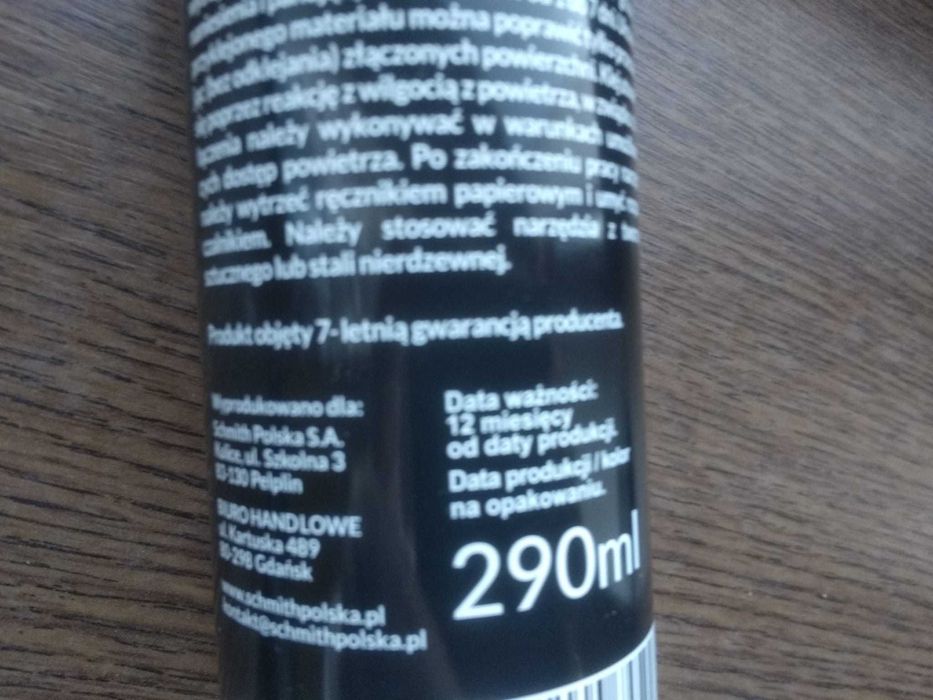 KLEJ montażowy uniwersalny MOCNY 290ml SCHMITH