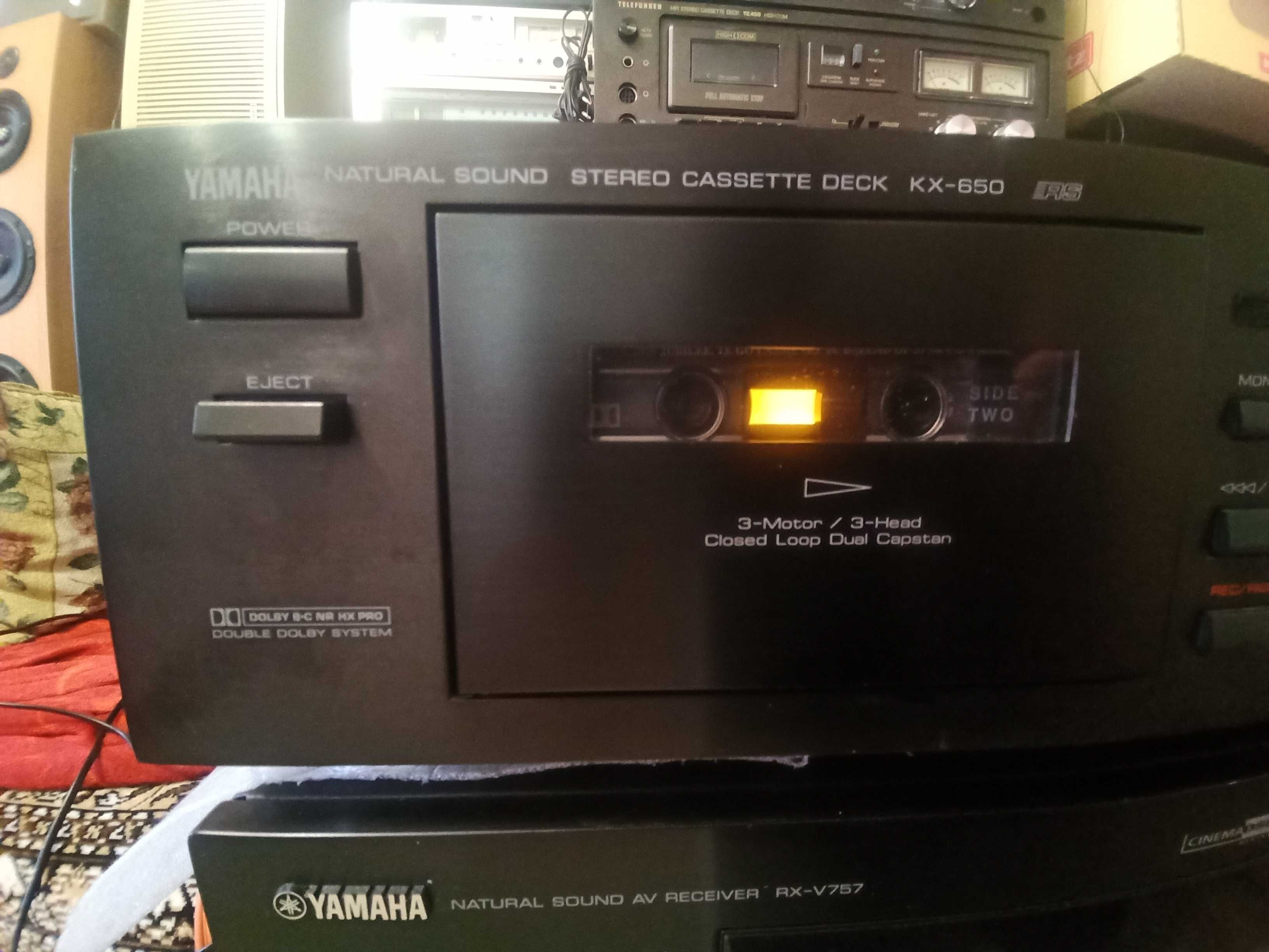 касетна дека Yamaha KX-650RS Made in Japan.