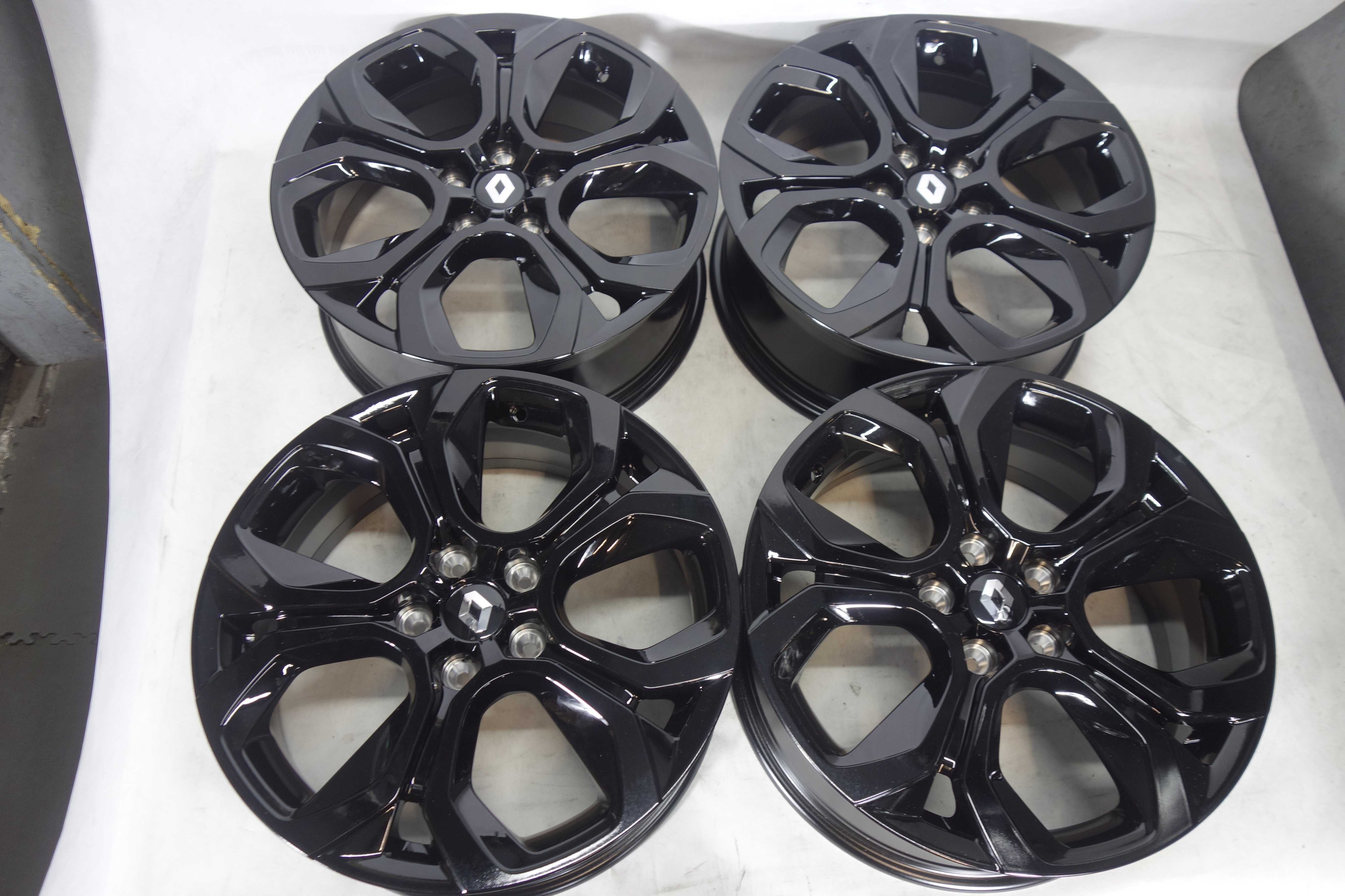 NOWE Alufelgi 18" 5x114,3 Reno Captur Duster Kangoo Koleos Czarne 819