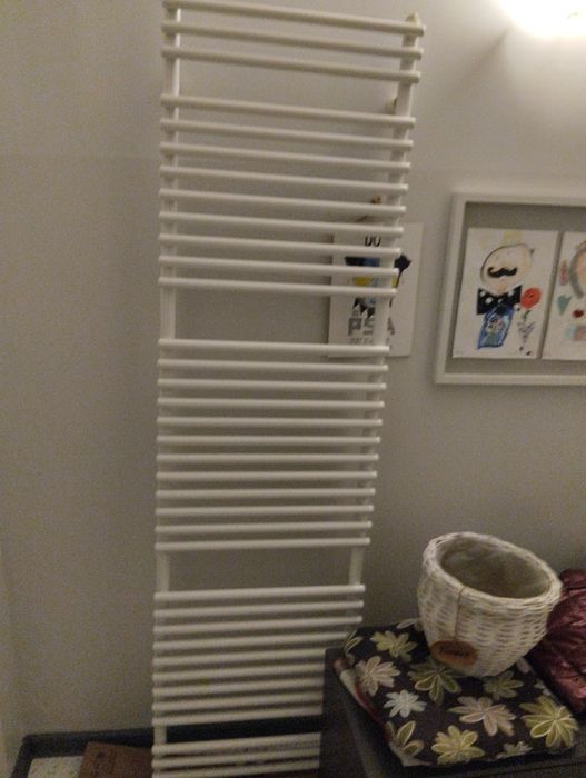 Grzejnik łazienkowy wąski i wysoki