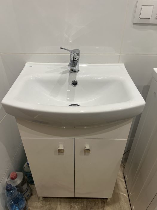 Umywalka cersanit szafka pod umywalkę bateria odpływ syfon